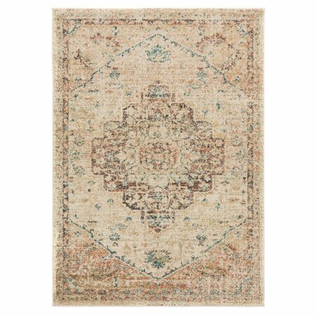 UNITED WEAVERS OF AMERICA 12 ft. 6 in. x 15 ft. Marrakesh Sultan Bone Rectangle Rug 3801 30101 1215